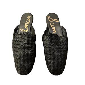 Sam Edelman Women's Slip-On Back Leather Size 8 Flat Loafers